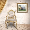 thumbnail image 3 of Straatsma, Leah 14x12 Gold Ornate Wood Framed with Double Matting Museum Art Print Titled - Sun and Barn, 3 of 4