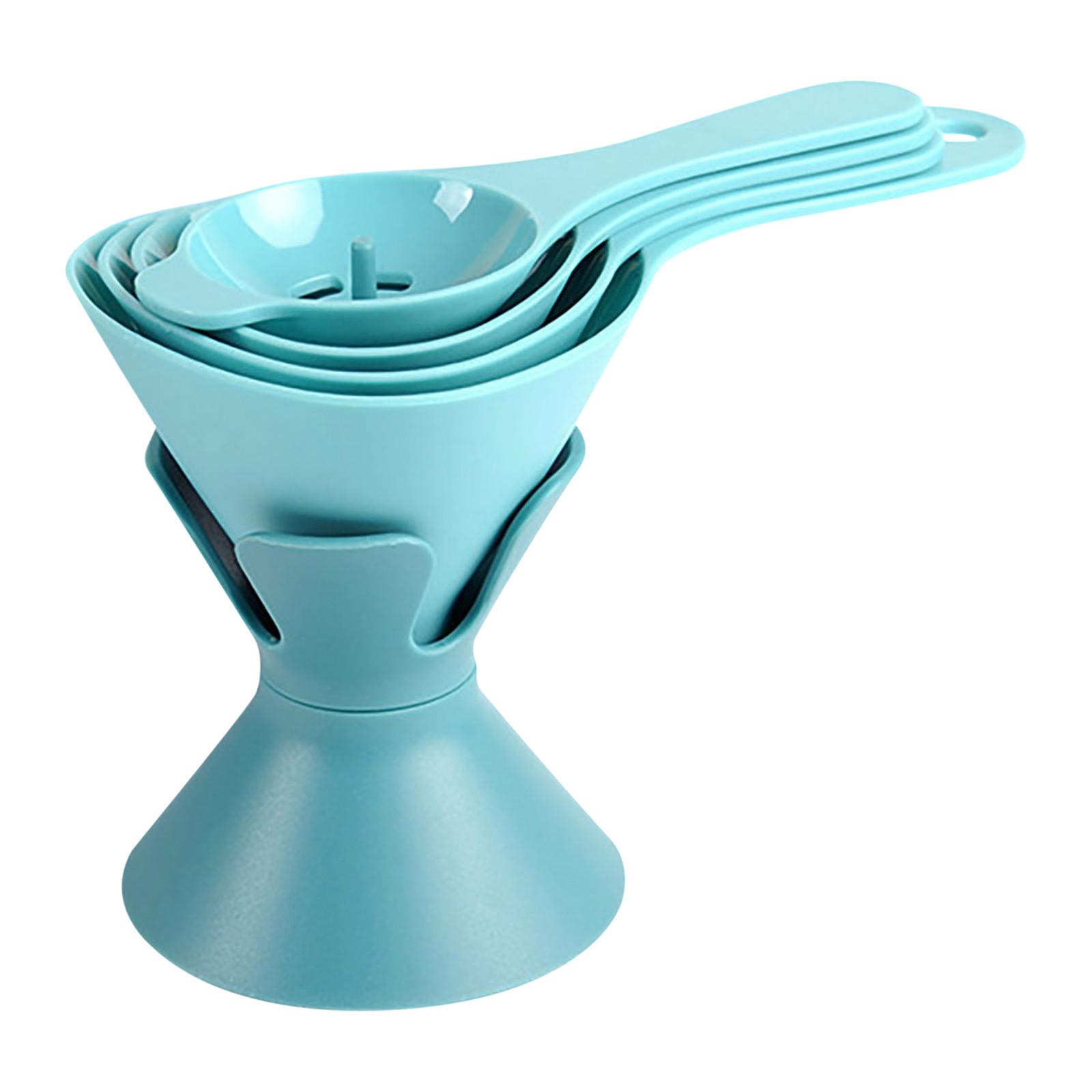 Plastic Funnel Multifunction Funnel Set Household Kitchen Oil Leak