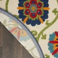 thumbnail image 5 of Nourison Aloha Indoor/Outdoor Blue/Multicolor 4' x round Area Rug, (4 Round), 5 of 9