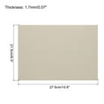 thumbnail image 2 of EVA Foam Sheets Light Grey 10.8 x 8.5 Inch 1.7mm Thick Crafts Foam Sheets 20Pcs, 2 of 6
