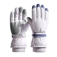 thumbnail image 1 of Guantes de esquí Pantalla táctil impermeable Guantes de snowboard antideslizantes Guantes de invierno a prueba de viento Forro polar Guantes cálidos para hombres Mujeres Ciclismo al aire libre Esquí YUNYI BRAND Deportes, 1 of 8