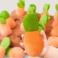 thumbnail image 4 of Baby And Child Play House Baby Educational Early Education Plucking Carrot Game Plush Toy, Montessori Teaching Aids, Children's Moving Brain, Baby Memory, Educational Early Education Refining Action, 4 of 4