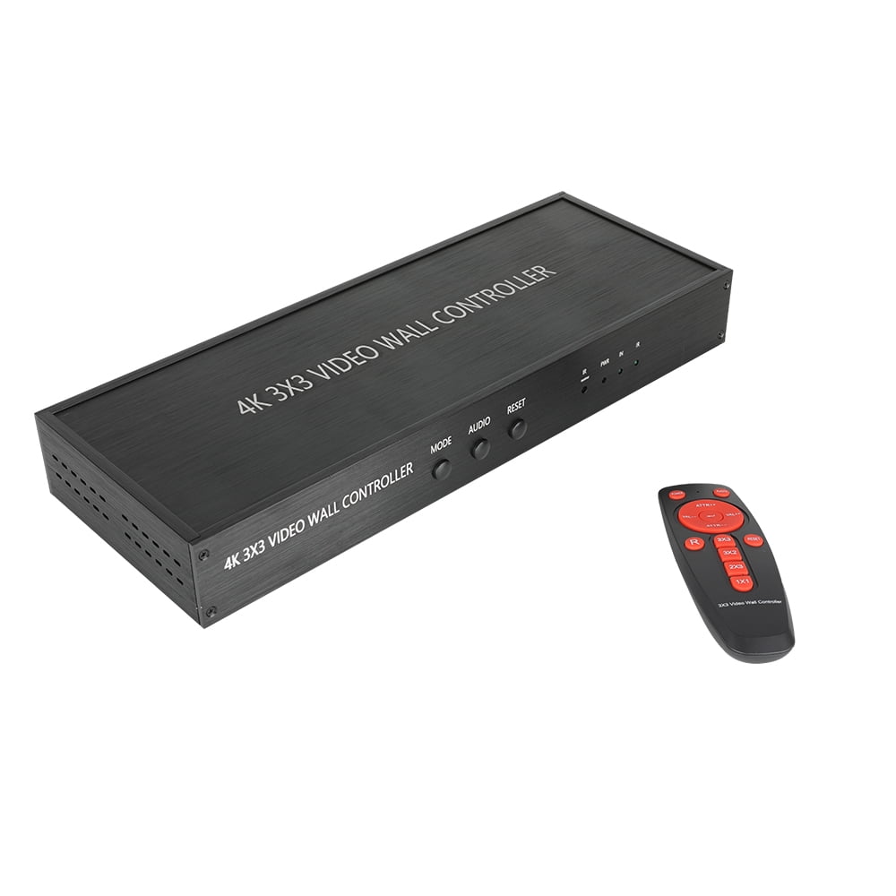 Controlador De Pared De Vídeo Nikou HDMI 3x3 Procesador De Imagen Salida Alta Intensidad