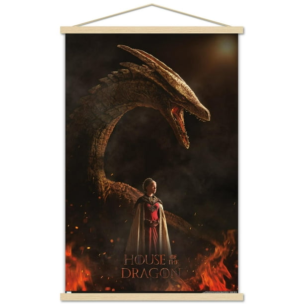 House of the Dragon Rhaenyra Dragon One Sheet Wall Poster with