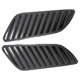 thumbnail image 3 of Car Front Grill Hood Cover, Carbon Fiber Bonnet Grill Air Outlet Vent Cover Trim For- E90 E91 E92 F, 3 of 5