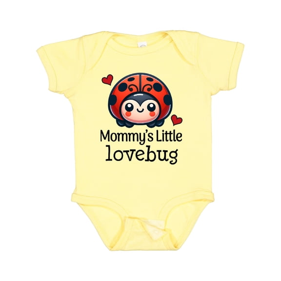 Inktastic Ladybug Mommys Little Lovebug Boys or Girls Baby Bodysuit