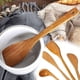 thumbnail image 4 of 8 Piezas Cuchara Pala de Madera EspáTula Larga de Arroz Antiadherente de Madera Cocina Utensilio de Cocina Juegos de Herramientas para FreíR una Mano, 4 of 5