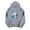 Grey, variant on Hoodie for Women Fall Relaxed Fit Hooded Long Sleeve Bubble One Shoulder Drawstring Graphic Leisure Polyester Sweatshirts Hoodies(Black,XL)