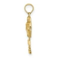 thumbnail image 2 of FJC Finejewelers 14k Yellow Gold St. George Palm Tree Charm Female Adult, 2 of 6
