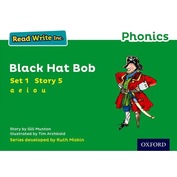 Read Write Inc. Phonics: Black Hat Bob (Green Set 1 Storyboo