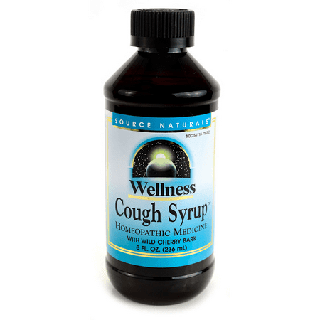 Source Naturals Wellness Cough Syrup 8 fl oz (Best Natural Sinus Decongestant)