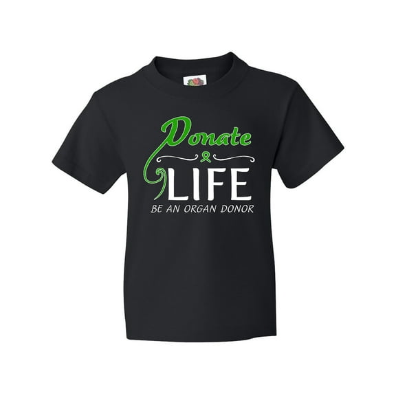 Inktastic Donate Life-Be an Organ Donor Youth T-Shirt