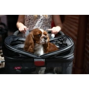 Wadabuggy Premium Pet Stroller, Cart, Pet Caddy, Compact Fold, Large Basket, 2 Drink Holders, Zipper Pocket, Adult, Gray