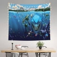 thumbnail image 4 of Finding Nemo Wall Tapestry Cartoon Poster Wall Hanging Tapestry For College Dorm Living Room Bedroom Decoration 40x60 Inch, 4 of 8
