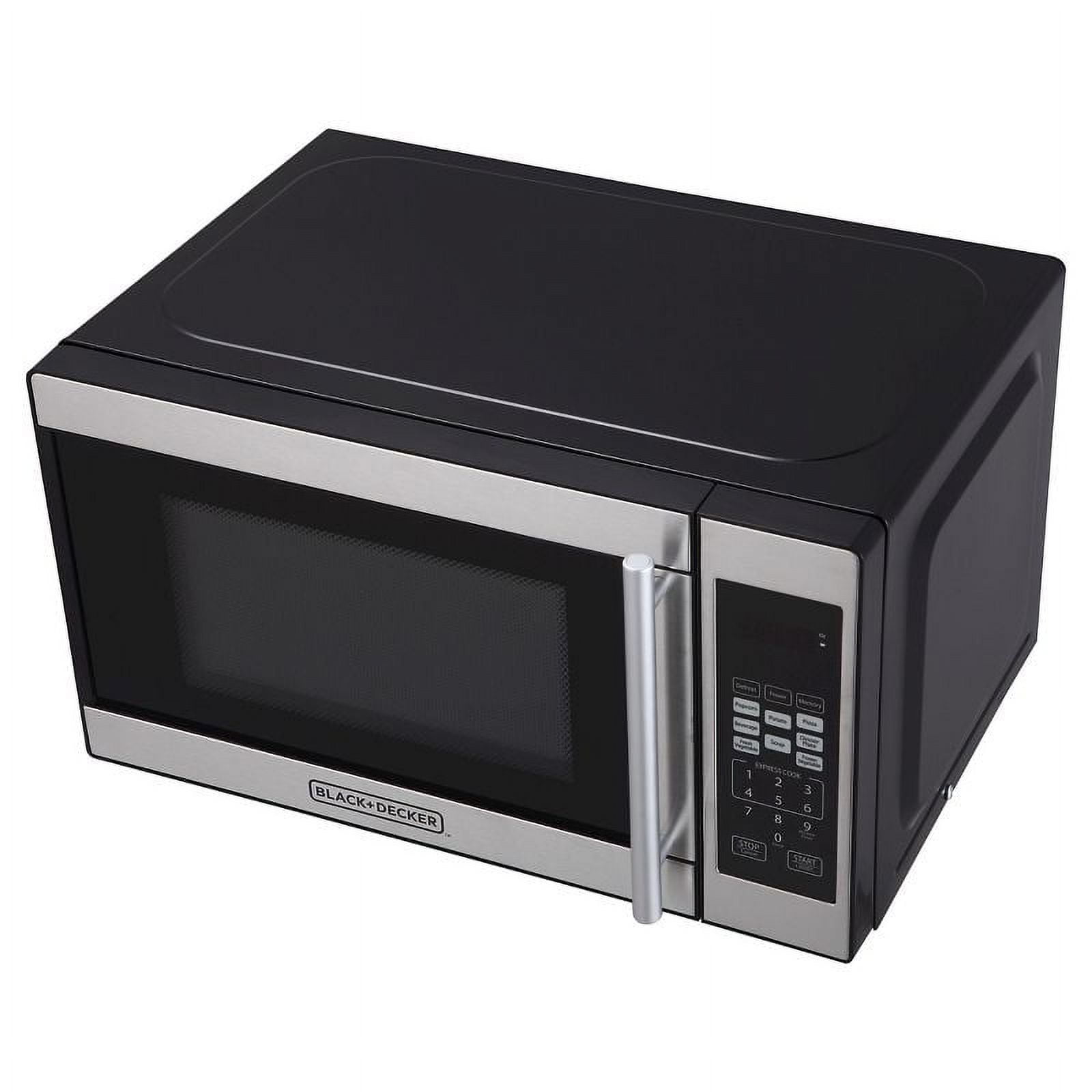 ♨️🔥SEE NOTES BLACK+DECKER 0.7 cu ft 700W Microwave Oven