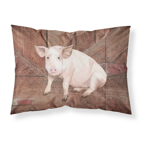 Pig at the barn door Moisture wicking Fabric standard pillowcase SB3072PILLOWCASE