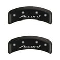 thumbnail image 4 of MGP 4 Caliper Covers Engraved Front Accord Engraved Rear Accord Red finish silver ch Fits select: 2008-2012 HONDA ACCORD EXL, 4 of 6