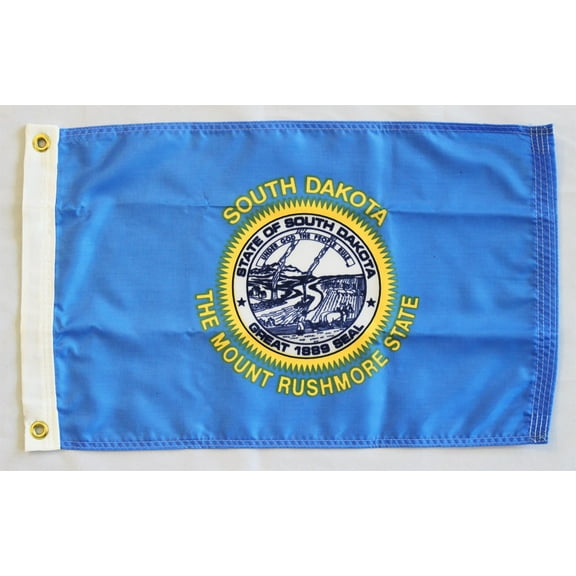 South Dakota - 12"X18" Nylon Flag