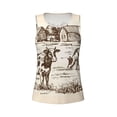 thumbnail image 4 of Lsque Cows On The Farm Printed Workout Tank Tops for Women, Athletic Sports Tank Tops, Compression Sleeveless Dry Fit Shirts,Sleeveless Yoga Shirt-Small, 4 of 9