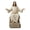 A, variant on 4.92 Inch Jesus Statue with Open Arms, Resin Christian Religious Home Decor Sculpture for Living Room Office, White & Brown Finish Easter Gift