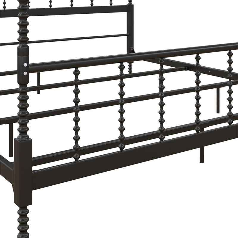 DHP Emerson Metal Canopy Bed In King Size Frame In Black - Walmart.com