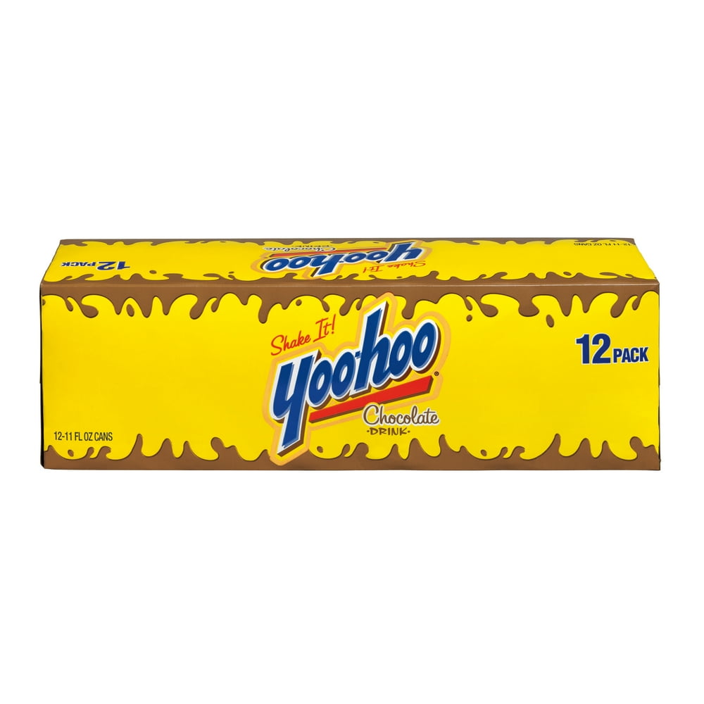 Yoohoo Chocolate Drink, 11 fl oz cans, 12 pack