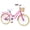 Pink, variant on 20 Inch Girls Bike for Kids Ages 7-10, Kids Pedal Bicycle with Front Basket, No Training Wheels, Carbon Steel Frame, Multiple Colors for Outdoor Riding