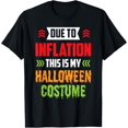 thumbnail image 1 of Due to Inflation This is My Halloween Costume Stagflation Camiseta, 1 of 2