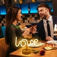 thumbnail image 5 of Gqtwoy LED Valentine's Day Shape Light Decoration, USB Neon Light, Romantic Party Decor, Energy-Efficient Valentines Decor, Ideal for Anniversaries and Weddings, Soft Glow Light, 5 of 6