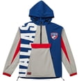 thumbnail image 2 of Unisex Live Breathe Futbol Navy FC Dallas Tekker Half-Zip Anorak Jacket, 2 of 5