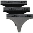 thumbnail image 1 of Wingslove Culottes Tangas Confortables pour Femmes, Lot de 3 G-Strings, 1 of 8