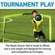 thumbnail image 5 of Balón de fútbol Franklin Sports Mystic tamaño 4 para niños con Air Pu, 5 of 8