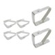 thumbnail image 4 of Clip Para Mantel De Acero Inoxidable, 4 Uds., Clip Para Mantel, Abrazadera Para Manteles, Clips Para Soporte De Mesa Para Fiesta De Boda Y Hogar matsuzay HA023046-00, 4 of 7