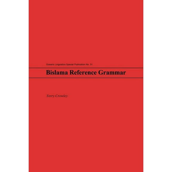 Oceanic Linguistics Special Publications Bislama Reference Grammar, (Paperback)