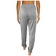 thumbnail image 3 of Pantalones de nueve puntos de bolsillo de ocio cómodos de color sólido de moda para mujer Pompotops  ulkah940068, 3 of 4