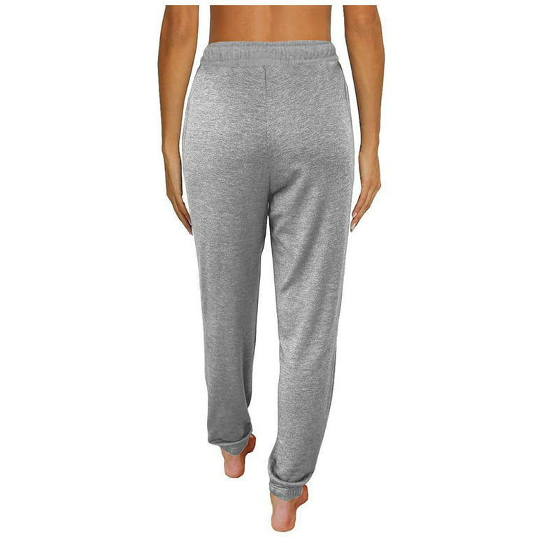 Pants for Women Sweatpants Women's Trendy Plain Color Comfortable