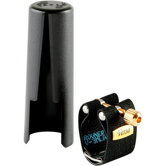 Rovner Versa Alto Saxophone Ligature and Cap Fits Large Metal Alto Sax Mouthpieces