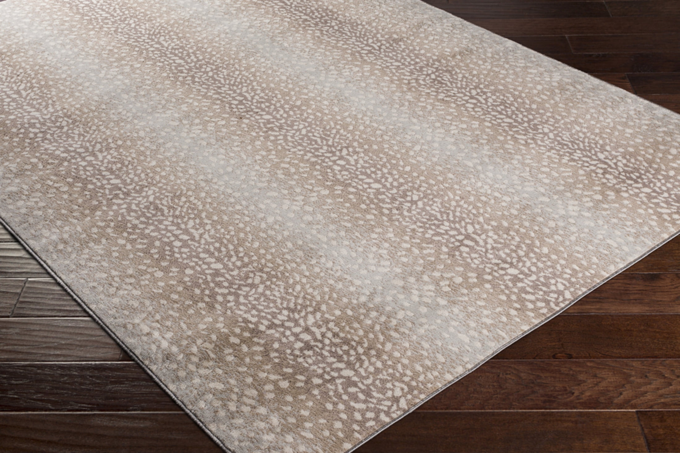 Livabliss Area Rugs for Living Room, 7x9 Roma Modern Beige Rug, Bedroom Dining Room Home Decor Stain Resistant Carpet (6'7" x 9')