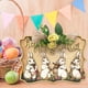 thumbnail image 3 of Letrero de puerta BLESIY conejo de Pascua decoración artística de pared Estilo A, 3 of 8