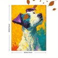 thumbnail image 3 of Colorful Jack Russell Canvas Wall Art, Dog Portrait Print, Pet Lover Home Decor Gift, 3 of 8