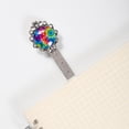thumbnail image 2 of Tie-dye Vintage Silver Lace-Edged Bookmark: a Gift for Readers and Book Lovers, 2 of 5