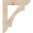 thumbnail image 3 of Ekena Millwork 5 1/2"W x 32"D x 38"H Westlake Slat Smooth Bracket, Douglas Fir, 3 of 4