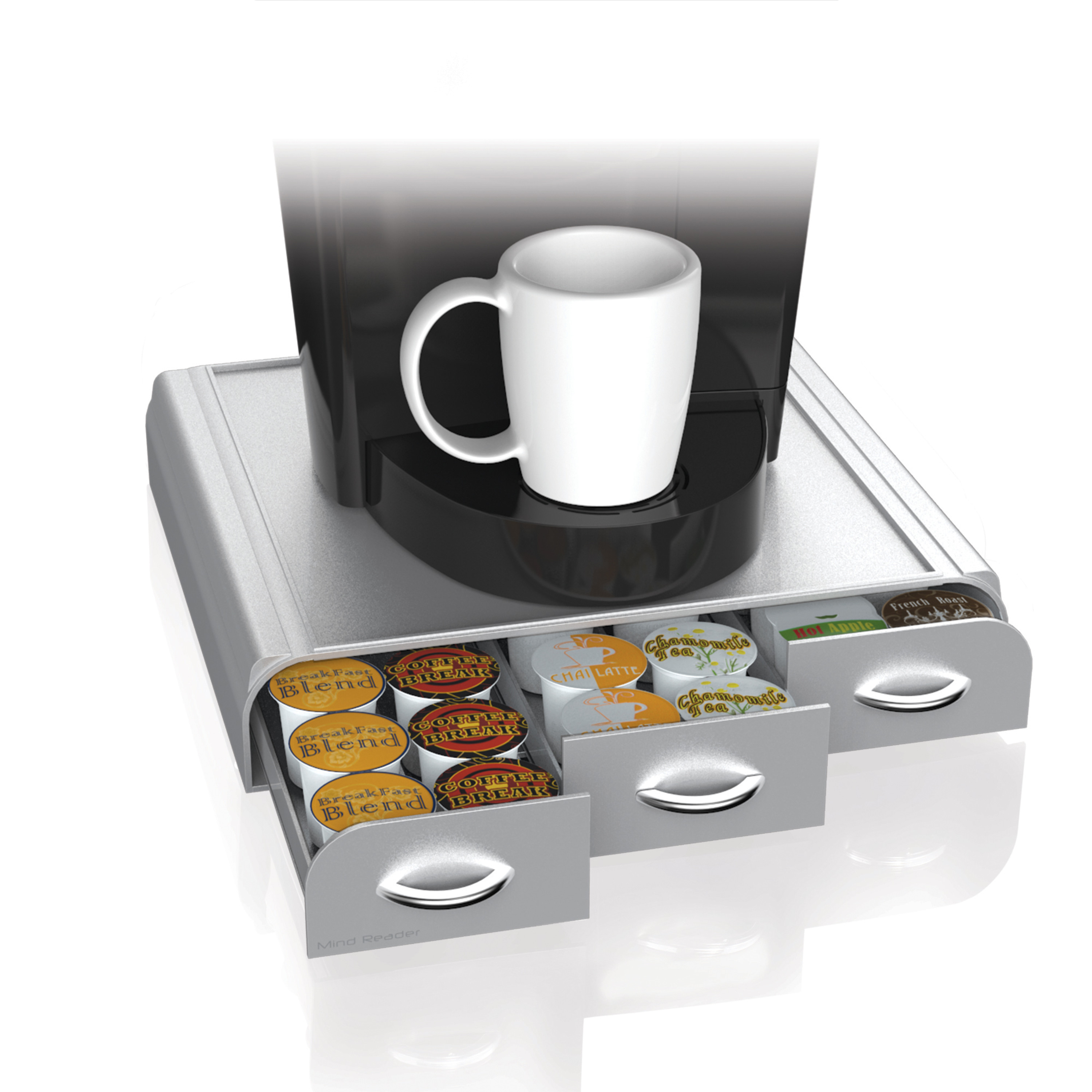 Mind Reader Anchor Collection, Coffee Serving Station, 7 Coffee Pod Ca –  Mindreaderstore