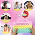 thumbnail image 4 of Pop Fidget Monedero Bolso de hombro Push It Bubble Sensory Crossbody Bolsos Poppet Bolso para niñas Fidget Popper Juguete para niños Regalos de fiesta kaili Sencillez, 4 of 5