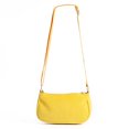 thumbnail image 3 of Bolsa bandolera de pana de moda para mujer, de hombro con cadena sólida (amarillo) Likrtyny Para Estrenar, 3 of 9