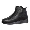 thumbnail image 1 of B91xZ Fall Winter Boots Women Slip On Boot Comfortable Winter Boot,Black 6.5, 1 of 5