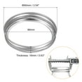 thumbnail image 2 of Canning Jar Rings, 30 Pack - Tinplate Split-Type Mason Jar Replacement Bands Wide Mouth Leak Proof (Silver), 2 of 6
