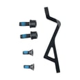 thumbnail image 3 of 1 Set Bicycle Brake Caliper Mount Adapter Kits Cycling Post To Flat Mount 180/160mm Disc Brake Conversion Seat Part Bikes Tools, 3 of 12
