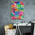 thumbnail image 4 of Epic Graffiti 'Candy Corner' by Hello Angel Canvas Wall Art, 18" x 26", 4 of 8