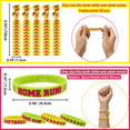 thumbnail image 2 of 40 Pieces Softball Party Favors, Softball  Silicone Wristbands Softball Hair Ties for Softball Game Day Boys Girls Teens Birthday Softball Theme Party Softball Team Awards Presents, 2 of 6